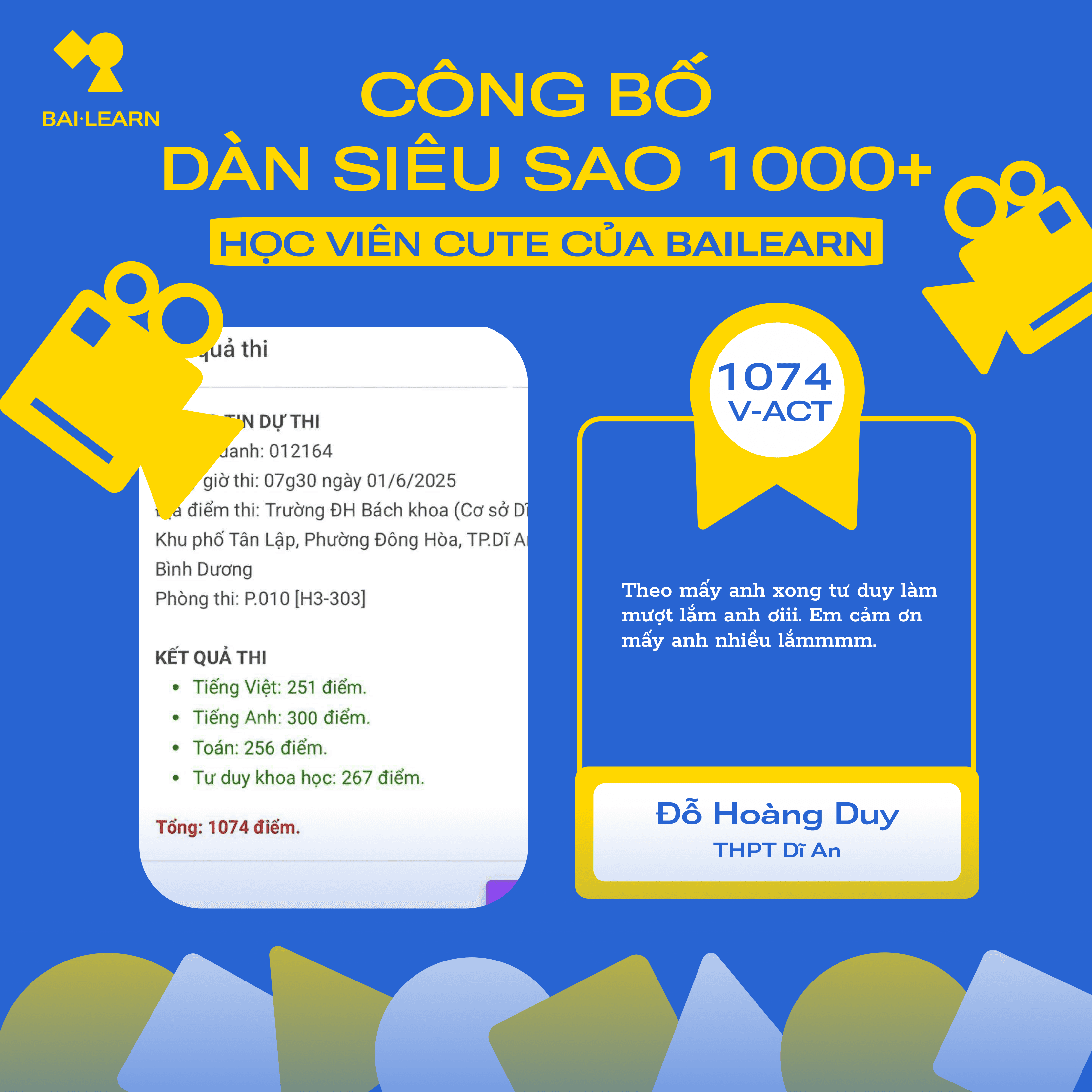 Công bố điểm 1000+-7