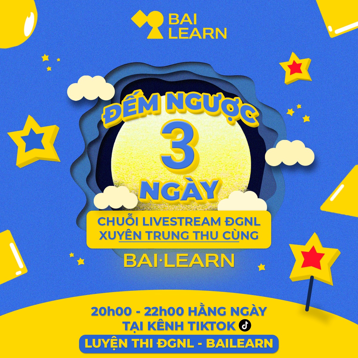 Chuỗi livestream miễn phí cùng BaiLearn - Nắm trọn "kiến thức nền tảng nhất" để chinh phục 900+ & 1000+ ĐGNL HCM trong năm 2026. illustration